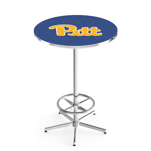 42" Chrome Pitt Pub Table